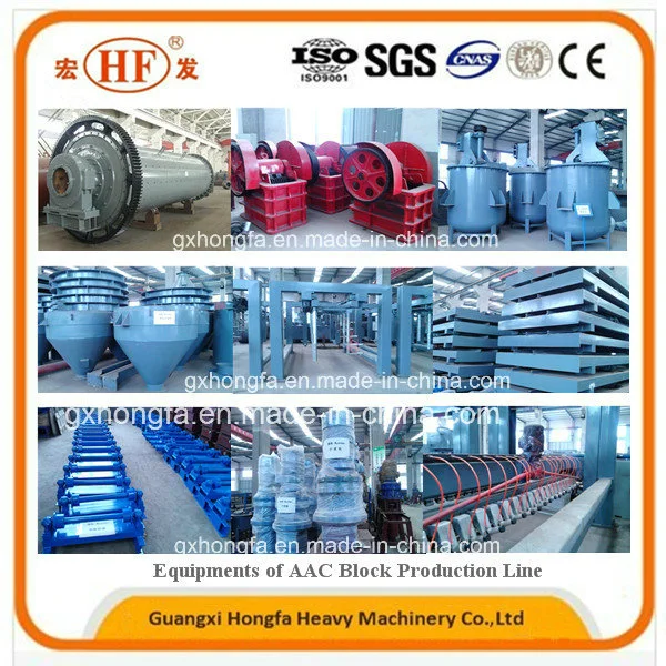 AAC Production Line Light Weight Fly Ash Brick Making Machine
