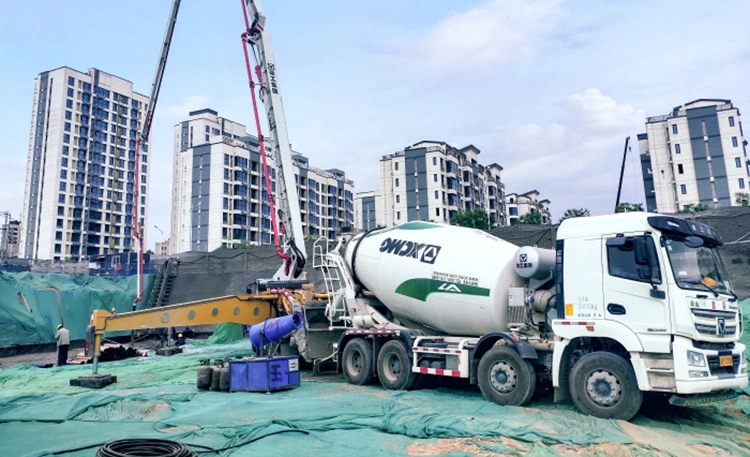XCMG Factory G10V 10cubic Schwing Mobile New Cement Mixing Machine Concrete Truck Mixer Price for Sale