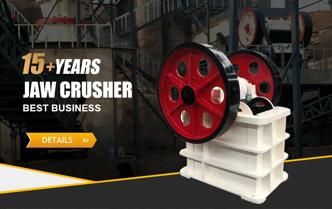 60-80 T/H Motor PE 500*750 Jaw Crusher Discharge Into 40 mm Stone High Efficiency Mining Machinery Ore Crusher Machine Spare Parts Grinding Machine