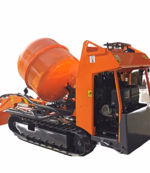 Rye20 Crawler-Type Self Feeding Intelligence Portable Industrial Gasoline Cement/Concrete Mixer
