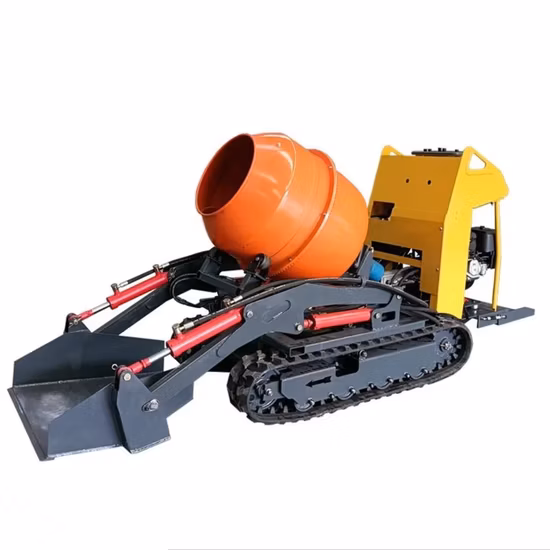 Rye20 Crawler-Type Self Feeding Intelligence Portable Industrial Gasoline Cement/Concrete Mixer
