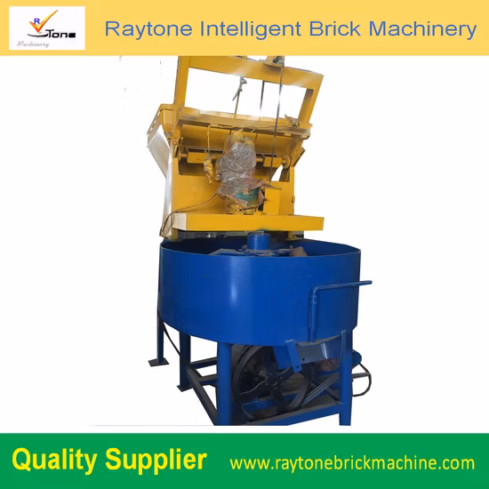 Jq350 Small Electric Vertical Pan Concrete Mixer for Small Business