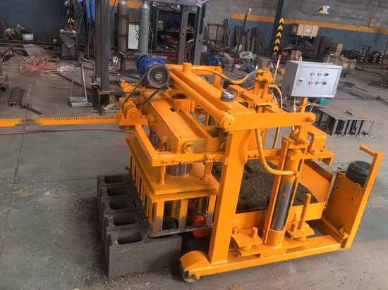 Mobile Egg Laying Cement/Concrete Block Making Machine