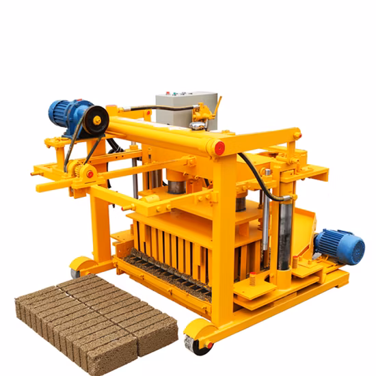 Mobile Block Machine Hollow Block Making Machine Qt40