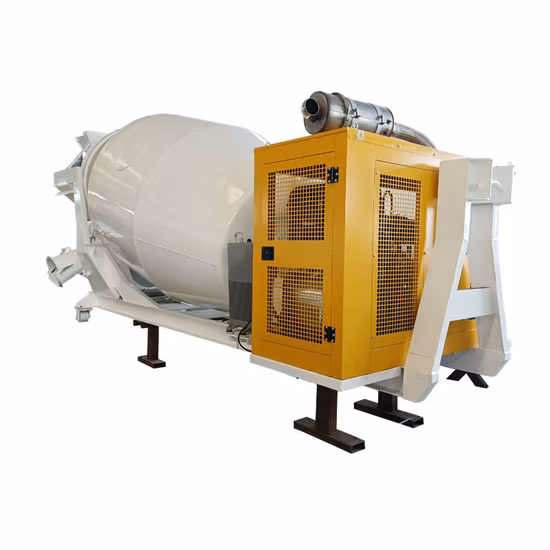 Machinery Equipment Construction Engineering Cement Mixer Concrete Mixers 8m3 4m3